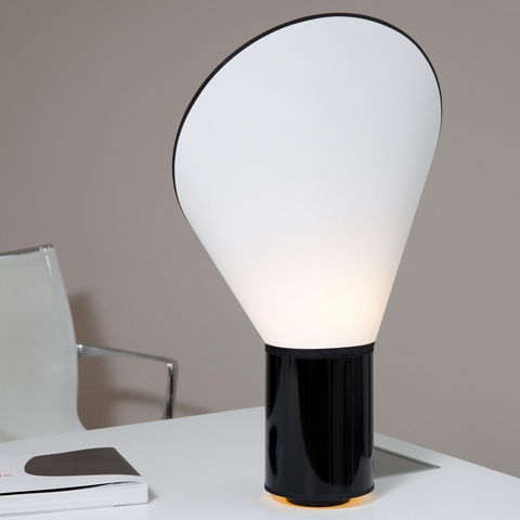 Designheure - Tischlampen-Designheure-PETIT CARGO - Lampe Blanc/Noir | Lampe à poser Des
